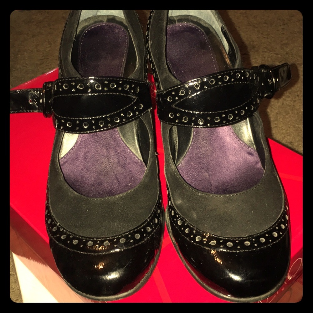 Black Aerosoles Maryjane Heels, size 5.5